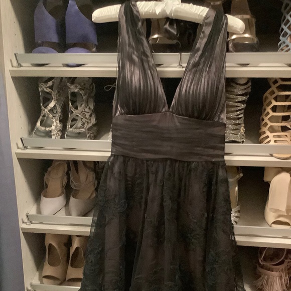 Adrianna Papell Boutique Cocktail Halter Dress - Picture 1 of 8